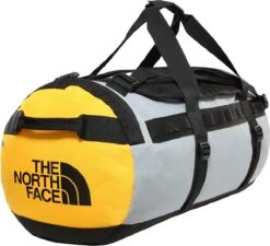 The North Face Gilman Duffel Reistas 71 Liter - Black/Mid Grey/Yellow -Optimaal Reisopslag Winkel 1200x1093 3