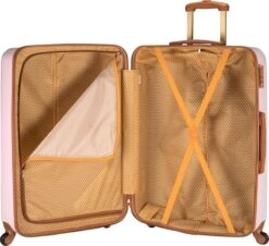 Princess Traveller Trendy Dots - Reiskoffer- Roze - L - 76cm -Optimaal Reisopslag Winkel 1200x1098