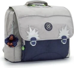 Kipling Iniko Rugzak - Playful Grey -Optimaal Reisopslag Winkel 1200x1103 1