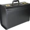 Pilotenkoffer Zonder Wiel - Kunstleer Zwart - Grote Piloten Koffer Met Laptopvak En Cijferslot - Kantoor Koffer - Werk Koffer -Optimaal Reisopslag Winkel 1200x1103