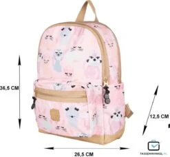 Pick & Pack Lieve Diertjes - Rugzak - Roze - Maat M -Optimaal Reisopslag Winkel 1200x1107 1