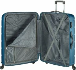 Princess Traveller Grenada - Reiskoffer - Grijsblauw - L - 76cm -Optimaal Reisopslag Winkel 1200x1108 1