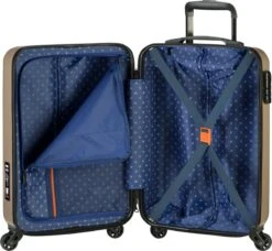 Princess Traveller PT01 - Handbagagekoffer - Pristine Bronze - S - 55cm -Optimaal Reisopslag Winkel 1200x1109