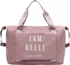 IAM BELLE Reistas Roze / Sporttas / Opvouwbare Reistas / Luiertas / Kerstcadeau -Optimaal Reisopslag Winkel 1200x1113 2