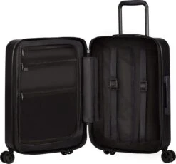 Samsonite Reiskoffer - Stackd Spinner 55/20 Exp (Handbagage) Black -Optimaal Reisopslag Winkel 1200x1117