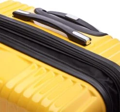 Tesla PC - Reiskoffer - 65 Cm - 4 Wielen - Geel 8 Tesla PC - Reiskoffer - 65 Cm - 4 Wielen - Geel -Optimaal Reisopslag Winkel 1200x1124 1
