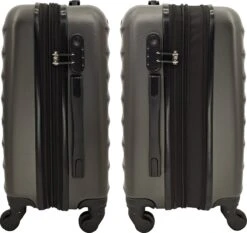 SB Travelbags Kofferset - 2 Delige 'Expandable' Koffer - Donker Grijs - 65cm/55cm 6 SB Travelbags Kofferset - 2 Delige 'Expandable' Koffer - Donker Grijs - 65cm/55cm -Optimaal Reisopslag Winkel 1200x1130 1