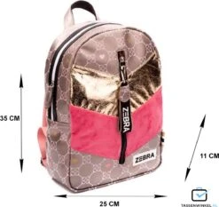 Zebra Trends Rugzak (M) Girls Velvet Horse Bit -Optimaal Reisopslag Winkel 1200x1131 4