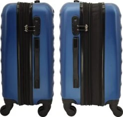 SB Travelbags 'Expandable' Bagage Koffer 65cm- Blauw -Optimaal Reisopslag Winkel 1200x1141