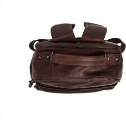 Chesterfield Bags Leren Laptop Rugzak Austin Bruin -Optimaal Reisopslag Winkel 1200x1144 3