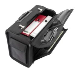 Dermata Pilotenkoffer Nylon 1340NY Zwart -Optimaal Reisopslag Winkel 1200x1145 2