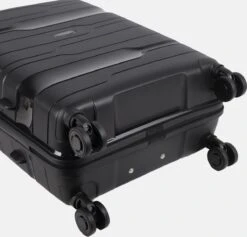 Decent ONE-CITY Large Koffer - 76 Cm - TSA Slot - Zwart -Optimaal Reisopslag Winkel 1200x1153 3