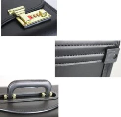 Pilotenkoffer Zonder Wiel - Kunstleer Zwart - Grote Piloten Koffer Met Laptopvak En Cijferslot - Kantoor Koffer - Werk Koffer -Optimaal Reisopslag Winkel 1200x1157 2