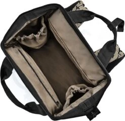 Reisenthel Allrounder R Schouder/ Rugtas - 12L - Baroque Marble Zwart -Optimaal Reisopslag Winkel 1200x1157 4