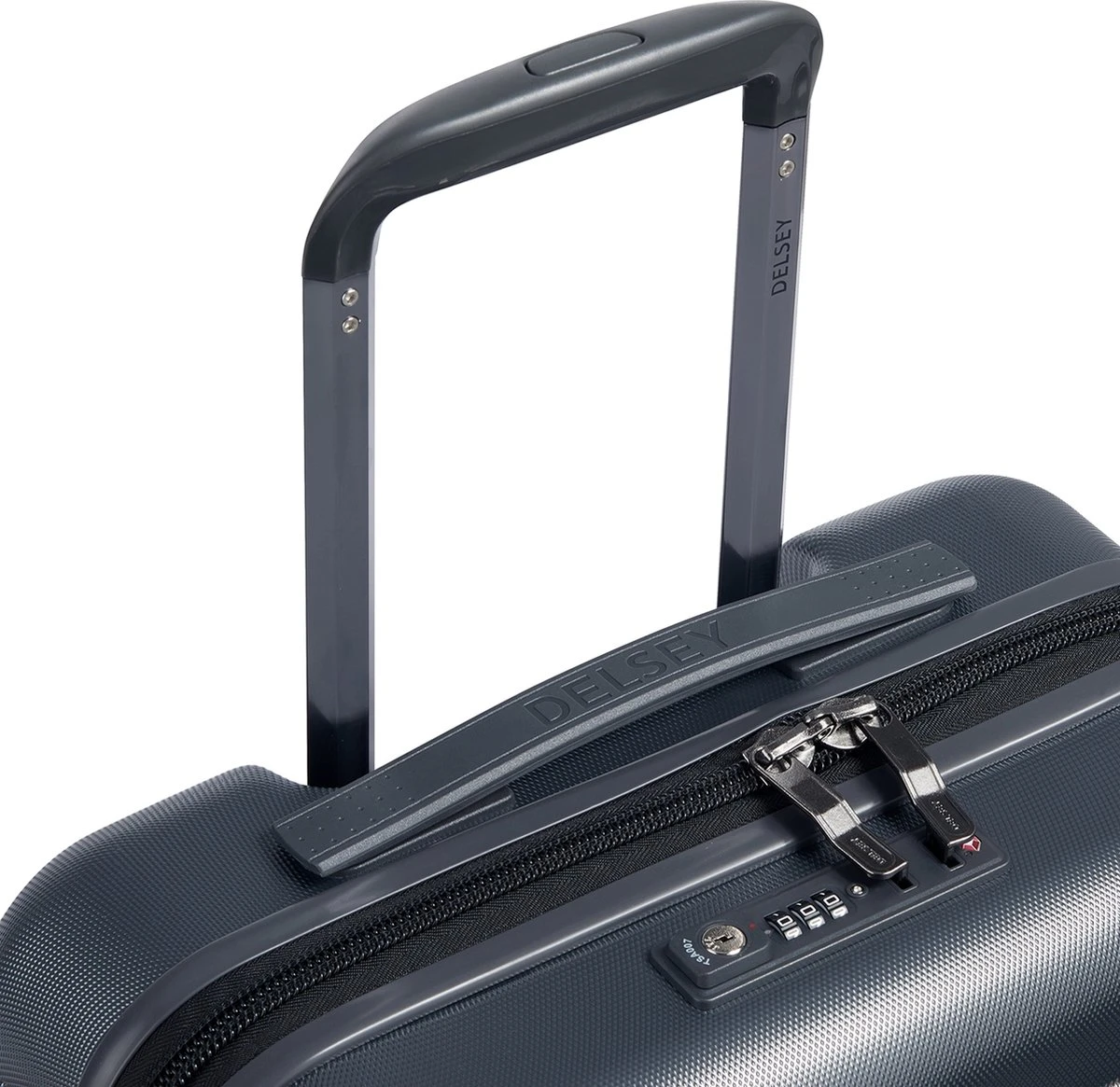 Delsey Handbagage harde koffer / Trolley / Reiskoffer - Freestyle - 55 cm - Grijs Delsey Handbagage Harde Koffer / Trolley / Reiskoffer - Freestyle - 55 Cm - Grijs -Optimaal Reisopslag Winkel