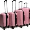 Castillo Travelerz 4 Delige ABS Kofferset - Roze 1 Castillo Travelerz 4 Delige ABS Kofferset - Roze -Optimaal Reisopslag Winkel 1200x1166 1