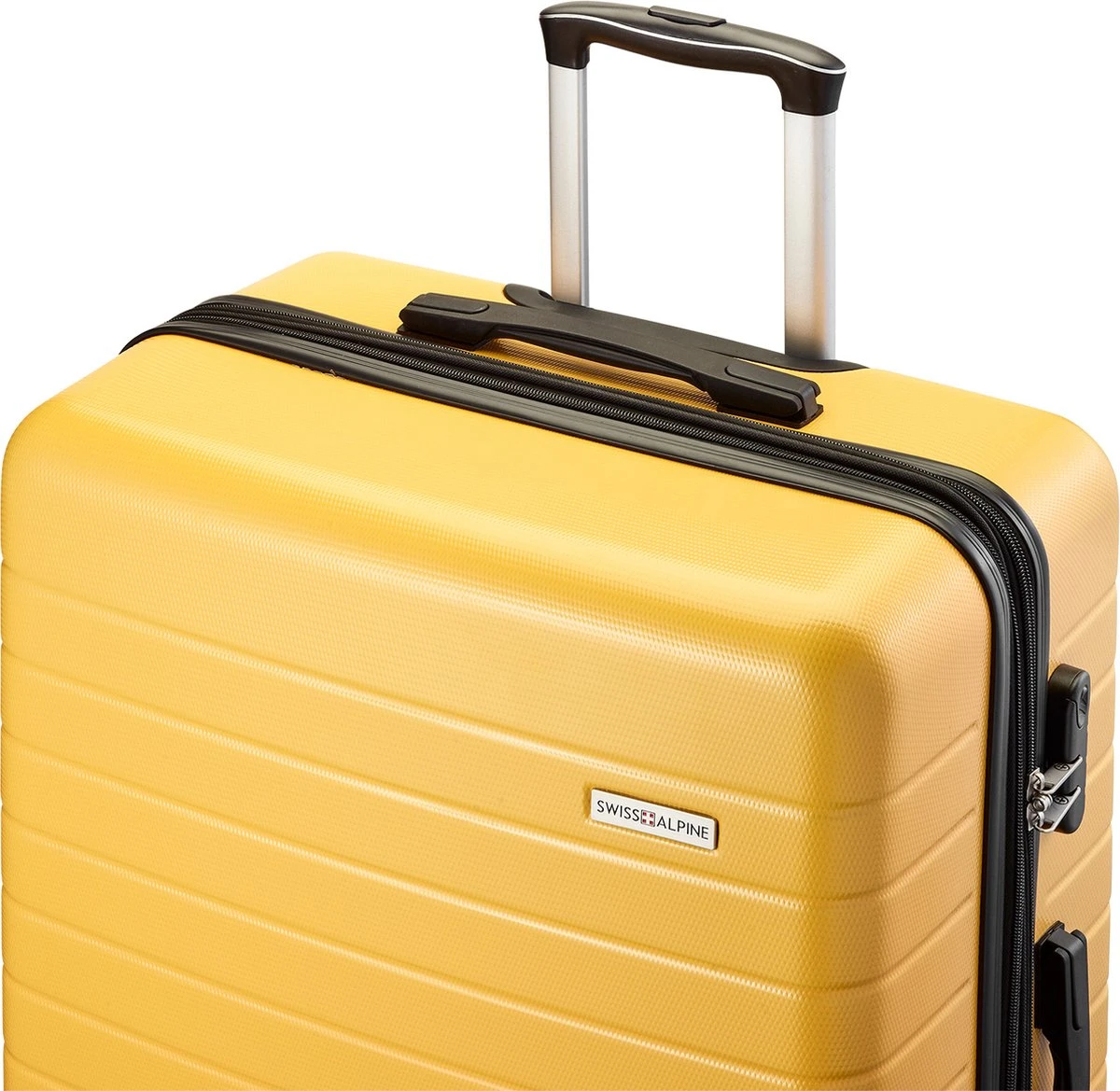 Swiss Alpine 2.0 - Kofferset - 3-delig - 4 Wielen - TSA-cijferslot - Geel Swiss Alpine 2.0 - Kofferset - 3-delig - 4 Wielen - TSA-cijferslot - Geel -Optimaal Reisopslag Winkel 1200x1169 8