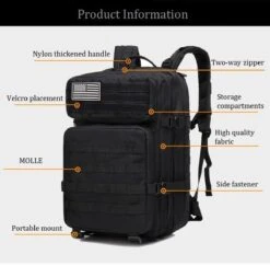 Northwest Tactical Backpack 45l | Tactische Rugzak - Sport - School - Werk ARMY GREEN | Leger Groen 3 Northwest Tactical Backpack 45l | Tactische Rugzak - Sport - School - Werk ARMY GREEN | Leger Groen -Optimaal Reisopslag Winkel 1200x1179 6