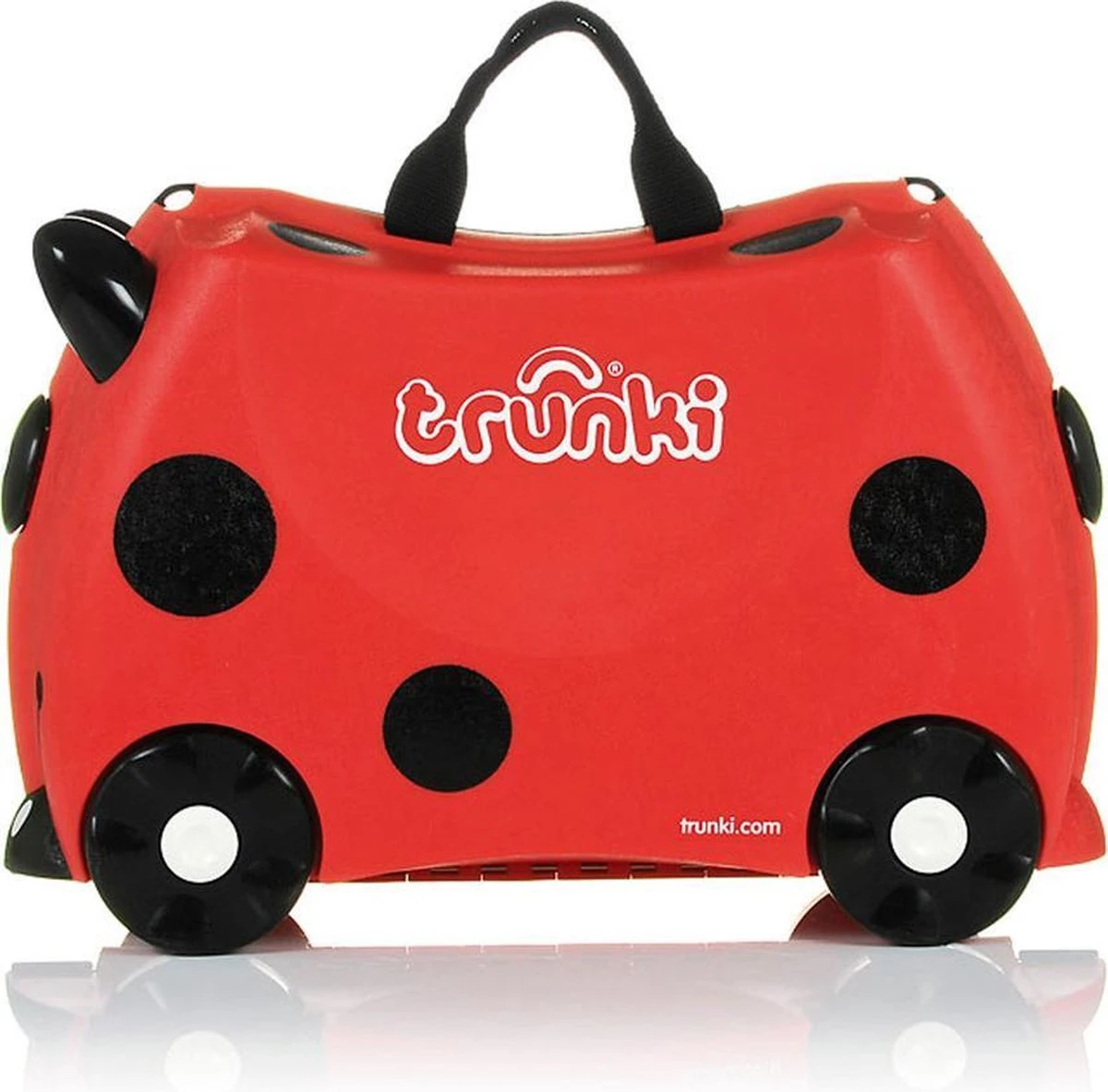 Trunki Ride-On Handbagage koffer 46 cm - Lieverheersbeestje Harley Trunki Ride-On Handbagage Koffer 46 Cm - Lieverheersbeestje Harley -Optimaal Reisopslag Winkel