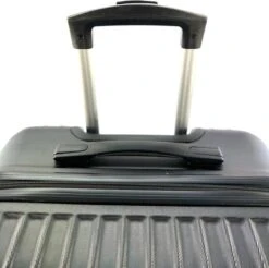 AATravel M Reiskoffer - Trolley ABS - Met Dubbele Wielen - 66 Cm - 73 Liter - Zwart -Optimaal Reisopslag Winkel 1200x1196 7