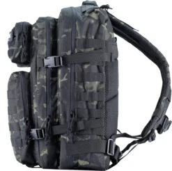 LAYSTON. - 45L Sport School Werk Rugtas - Sport Rugzak - Tactical Backpack - Waterafstotend - Camo Groen -Optimaal Reisopslag Winkel 1200x1197 3