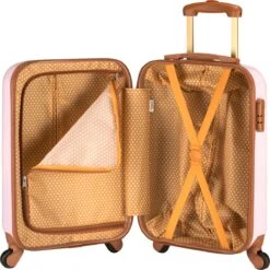 Princess Traveller Trendy Dots - Handbagage Koffer - Roze - S - 55cm 4 Princess Traveller Trendy Dots - Handbagage Koffer - Roze - S - 55cm -Optimaal Reisopslag Winkel 1200x1198 1