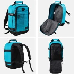 CabinMax Metz Reistas – Handbagage 20L – Rugzak – Schooltas - 40x25x20 Cm – Compact Backpack – Lichtgewicht – Teal 5 CabinMax Metz Reistas – Handbagage 20L – Rugzak – Schooltas - 40x25x20 Cm – Compact Backpack – Lichtgewicht – Teal -Optimaal Reisopslag Winkel 1200x1198 10