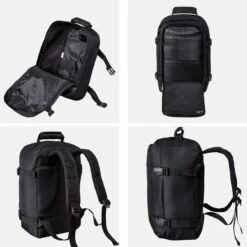 CabinMax Metz Reistas – Handbagage 20L – Rugzak – Schooltas - 40x25x20 Cm – Compact Backpack – Lichtgewicht – Zwart -Optimaal Reisopslag Winkel 1200x1198 12