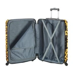 Princess Traveller Animal Print - Reiskoffer – Leopard - Large - 76 Cm 4 Princess Traveller Animal Print - Reiskoffer – Leopard - Large - 76 Cm -Optimaal Reisopslag Winkel 1200x1200 107