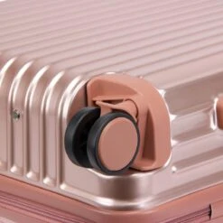 Royal Swiss - Reis Koffer - 66cm - Cijferslot- Lichtgewicht Koffer - 4 Wielen- Rosé Gold -Optimaal Reisopslag Winkel 1200x1200 1095