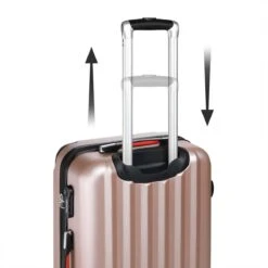 Monzana Hardcase Kofferset 4 Delig - Baseline Beautycase/M/L/XL - Rosé -Optimaal Reisopslag Winkel 1200x1200 1104