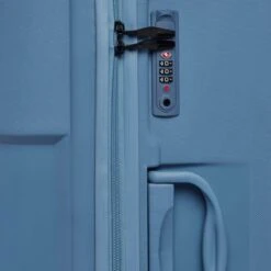 ©TROLLEYZ - Venice No.10 - Trolley - 55cm Met TSA Slot - Dubbele Wielen - 360° Spinners - 100% Polypropyleen - Handbagage Koffer In Ice Blue -Optimaal Reisopslag Winkel 1200x1200 111