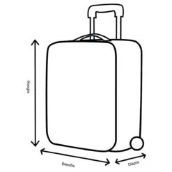 Dermata Pilotenkoffer Nylon 1340NY Zwart -Optimaal Reisopslag Winkel 1200x1200 1128