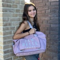 IAM BELLE Reistas Roze / Sporttas / Opvouwbare Reistas / Luiertas / Kerstcadeau -Optimaal Reisopslag Winkel 1200x1200 1151