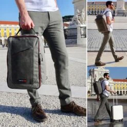 CabinMax Manhatten – Handbagage 20L – Rugzak – Schooltas - 40x20x25 Cm – Compact Reistas – Lichtgewicht – Grijs/Geel 4 CabinMax Manhatten – Handbagage 20L – Rugzak – Schooltas - 40x20x25 Cm – Compact Reistas – Lichtgewicht – Grijs/Geel -Optimaal Reisopslag Winkel 1200x1200 1167