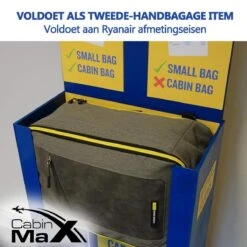 CabinMax Manhatten – Handbagage 20L – Rugzak – Schooltas - 40x20x25 Cm – Compact Reistas – Lichtgewicht – Grijs/Geel 10 CabinMax Manhatten – Handbagage 20L – Rugzak – Schooltas - 40x20x25 Cm – Compact Reistas – Lichtgewicht – Grijs/Geel -Optimaal Reisopslag Winkel 1200x1200 1171