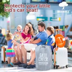 Bramble Reistas Voor Autostoeltje 86,4 Cm Polyester Grijs -Optimaal Reisopslag Winkel 1200x1200 1194