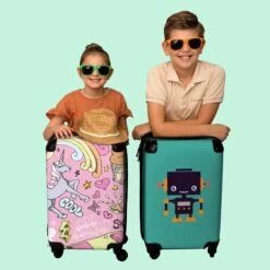 NoBoringSuitcases.com® Koffer - Roze - Eenhoorn - Skateboard - Tekening - Past Binnen 55x40x20 Cm En 55x35x25 Cm - Handbagage - Trolley - Fotokoffer - Cabin Size - Print 8 NoBoringSuitcases.com® Koffer - Roze - Eenhoorn - Skateboard - Tekening - Past Binnen 55x40x20 Cm En 55x35x25 Cm - Handbagage - Trolley - Fotokoffer - Cabin Size - Print -Optimaal Reisopslag Winkel 1200x1200 133