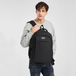 Kono Rugzak - Schooltas - 15,6 Inch Laptop Rugtas - Dames/Heren - 28L - Waterafstotend - Zwart -Optimaal Reisopslag Winkel 1200x1200 1343