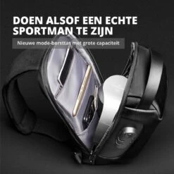 Brandie® - Rugzak - Laptop Rugzak Tot Voor Unisex - Schooltas - Waterdicht - Large Capaciteit - USB Poort - Met Regenhoes - Schoudertas Voor Reizen En Zakelijk Werk - Materiaal Polyester - Maat16 X 11 X 33 Inch - Zwart -Optimaal Reisopslag Winkel 1200x1200 1385