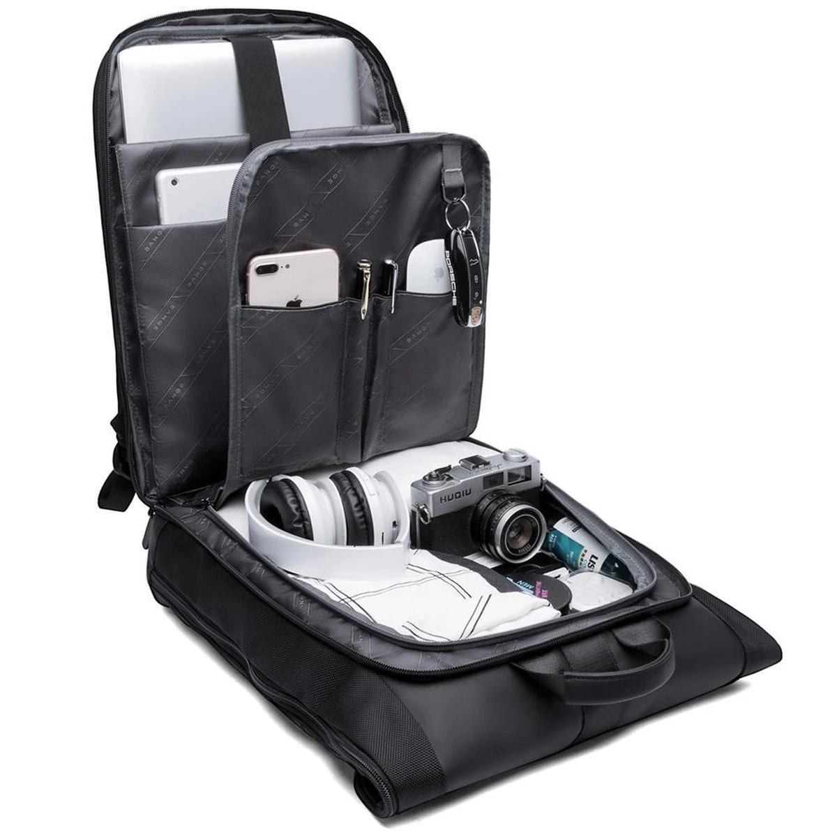 Bange Rugzak - 15,6 inch laptop vak - Multifunctioneel - Comfort - Incl. Smart Thermosfles Bange Rugzak - 15,6 Inch Laptop Vak - Multifunctioneel - Comfort - Incl. Smart Thermosfles -Optimaal Reisopslag Winkel 1200x1200 1395