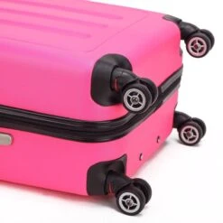 Decent Handbagage Koffer / Trolley / Reiskoffer - 50 Cm - 32 Liter - ABS - Neon-Fix - Roze -Optimaal Reisopslag Winkel 1200x1200 152