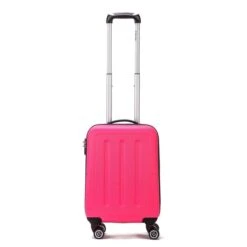 Decent Handbagage Koffer / Trolley / Reiskoffer - 50 Cm - 32 Liter - ABS - Neon-Fix - Roze -Optimaal Reisopslag Winkel 1200x1200 153