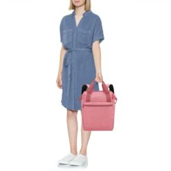 Reisenthel Allrounder R Schouder/ Rugtas - 12L - Twist Berry Roze -Optimaal Reisopslag Winkel 1200x1200 1564