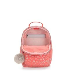 Kipling Seoul Go Small Laptoprugzak 13 Inch - Hearty Pink Met -Optimaal Reisopslag Winkel 1200x1200 1581