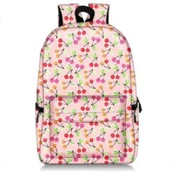 GoPa Rugzak Voor Meisjes | Schooltas | Rugtas | Kersen | Cherry | Roze | Vrouwen -Optimaal Reisopslag Winkel 1200x1200 1598