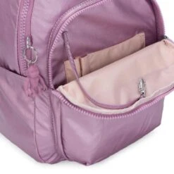 Kipling Seoul S Metallic Berry -Optimaal Reisopslag Winkel 1200x1200 1609