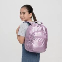 Kipling Seoul S Metallic Berry -Optimaal Reisopslag Winkel 1200x1200 1610