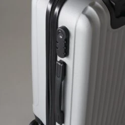 Handbagage Koffer 55cm Zilver 4 Wielen Trolley Met Pin Slot -Optimaal Reisopslag Winkel 1200x1200 193