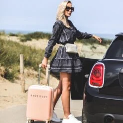 SUITSUIT - Fabulous Fifties - Papaya Peach - Handbagage (55 Cm) 14 SUITSUIT - Fabulous Fifties - Papaya Peach - Handbagage (55 Cm) -Optimaal Reisopslag Winkel 1200x1200 293